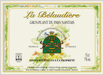 Etiquette Gros Plant du Pays nantais - Photo les vins français