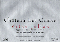 Château Les Ormes - A.O.C Saint-Julien