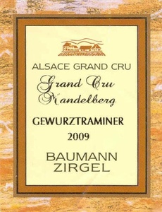 Domaine Baumann-Zirgel - Grand Cru Mandelberg