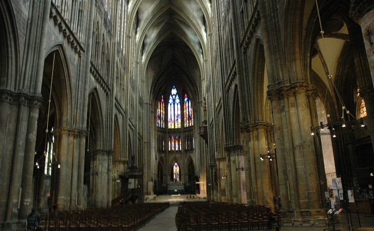 Metz - Intérieur cathédrale Saint-Étienne -  © M.CRIVELLARO